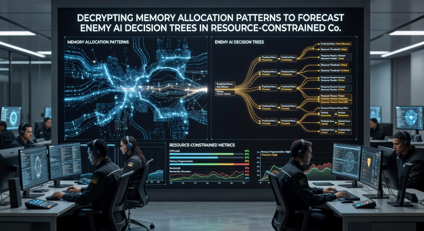 Console memory profiler output showing allocation clusters tied to enemy AI states during a ported boss encounter